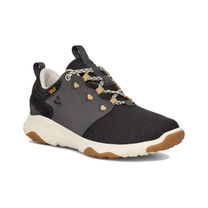 Teva Canyonview Anti-Slip Wear-Resistant Low-Top Hiking Trekking Shoes Women's Black Gray Color-3