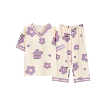Mulong Family Pajama Set Women's Purple