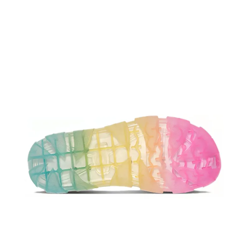 UGG Jella Clear Watercolors Slide Rainbow Blend Women's-4