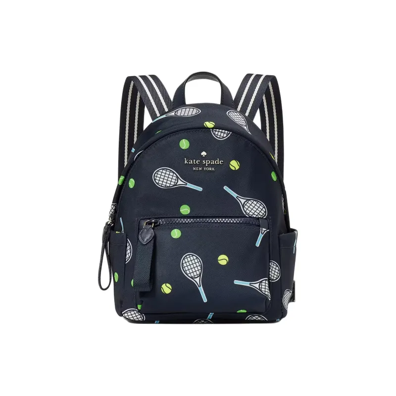 Kate Spade Chelsea Recycled Nylon Backpack Women's Blue Multicolor-0
