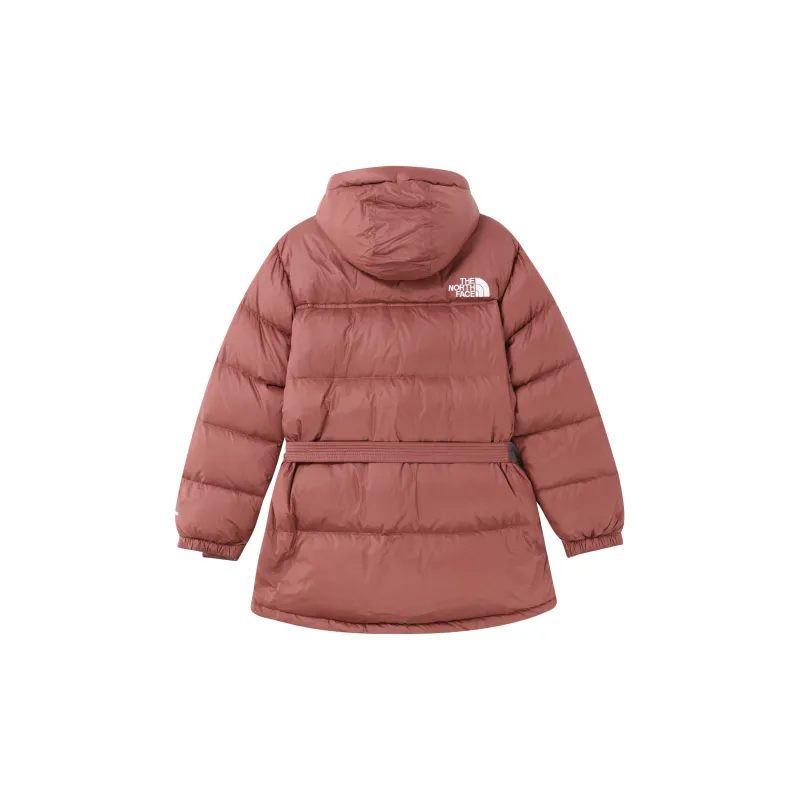 THE NORTH FACE Nuptse Down Jacket Women's Cameo Brown Pink-1