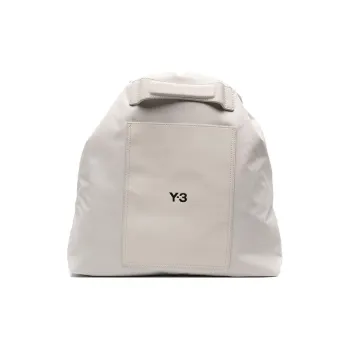 Y 3 Logo print Drawstring Backpack
