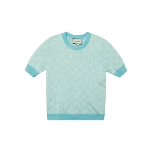 GUCCI Sweaters Women's Light Blue