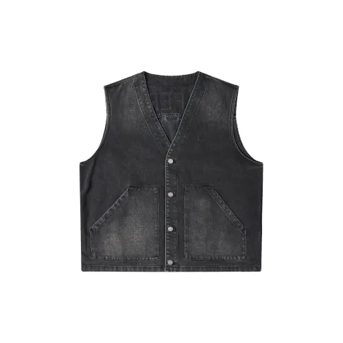 GF Ferré Vests Unisex Black Gray