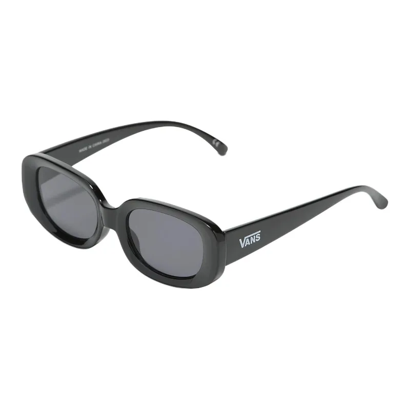 Vans Polycarbonate Round Sunglasses Unisex Black-0
