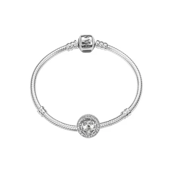 Pandora 925 Sterling Silver Bangles Women's Silver