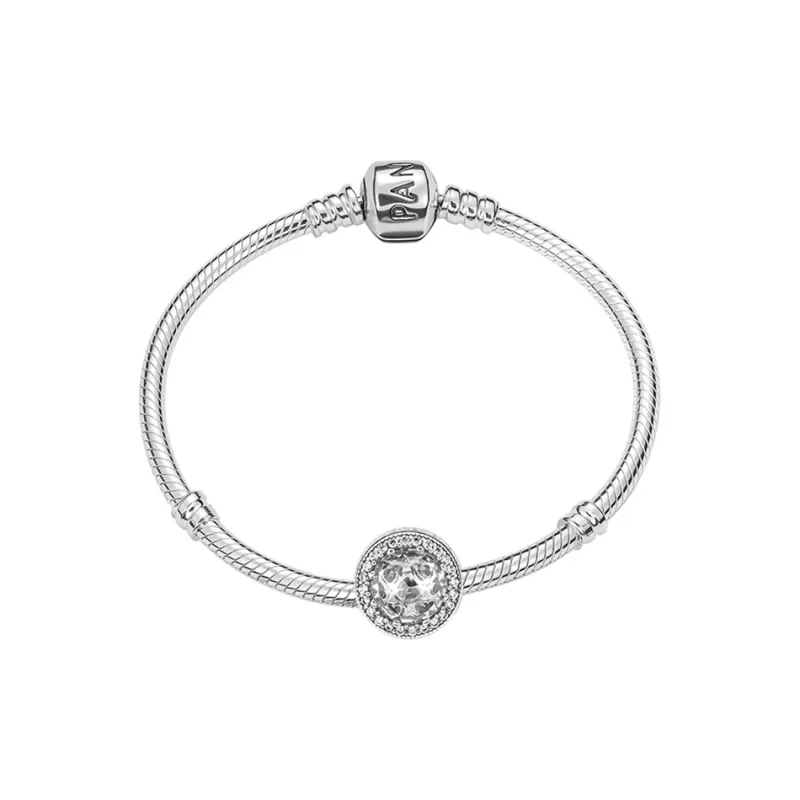 Pandora 925 Sterling Silver Bangles Women's Silver-0