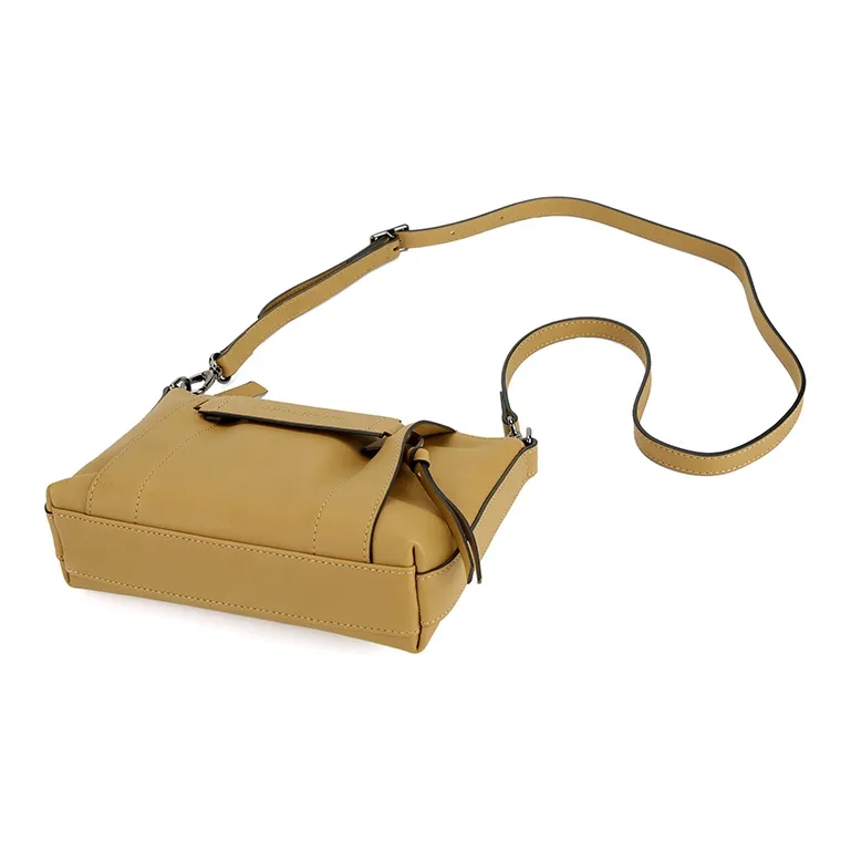 LONGCHAMP 3D Leather Tote Bag Shopping Bag Shoulder Bag Crossbody Bag Small Size Women's Brown-4