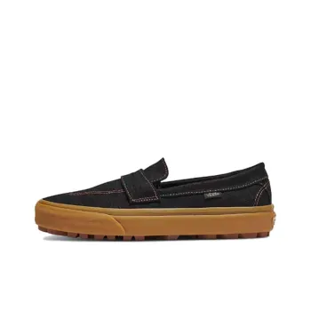 Vans Style 53 Slip-Resistant Cushioning Wear-Resistant Low-Top Skateboard Shoes Unisex Black