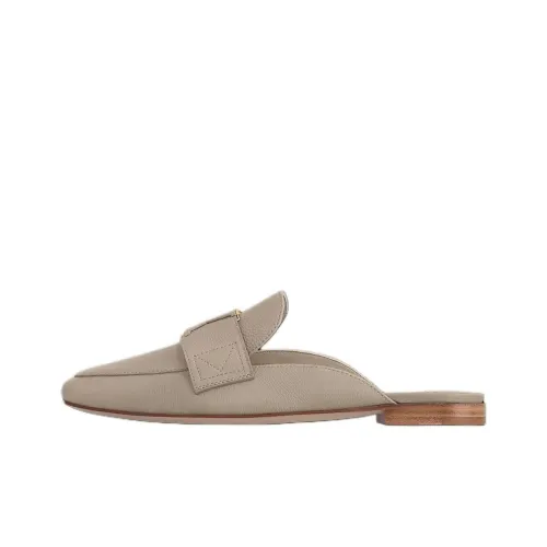LOUIS VUITTON Capri Slip-Resistant Wrap-toe Slippers Women's Khaki