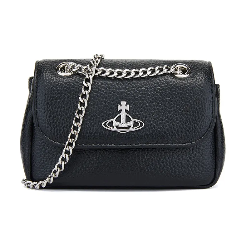 Vivienne Westwood Leather Wallet Women's Black-0