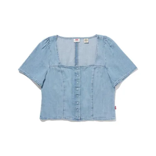 Levis Shirts Women's Blue