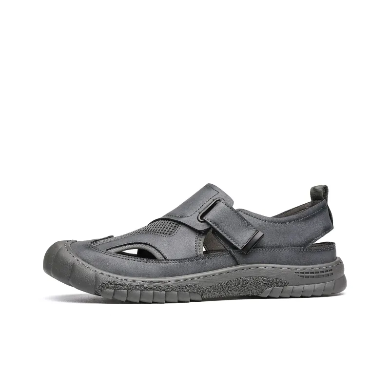 CHINT Beach Sandals Men Gray-1