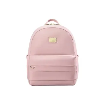 SAMSONITE Fabric, Synthetic Leather Backpack Women's Pink