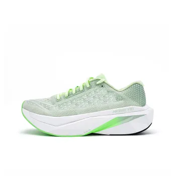 Miob&cyio Cushioned Slip-Resistant Breathable Rebound Low-Top Running Shoes Unisex Light Green