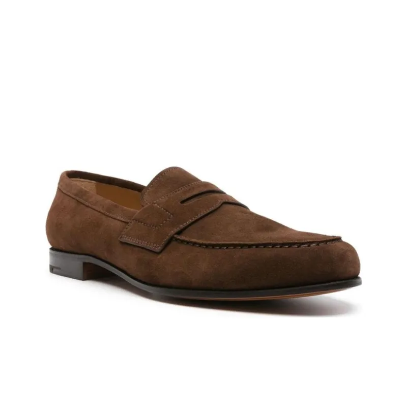 CHURCH'S Suede Penny Loafers-2