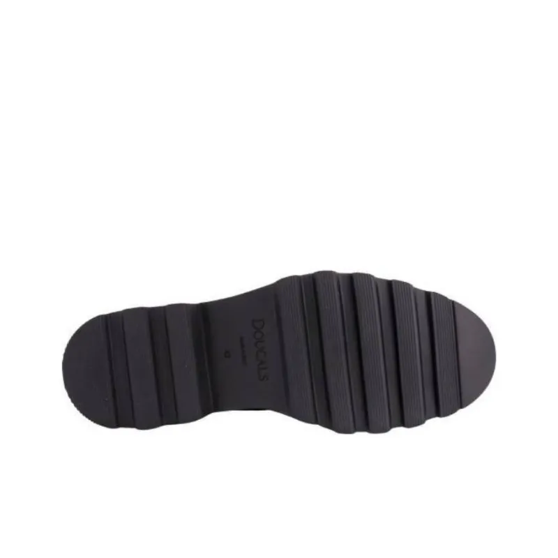 DOUCAL'S Panelled Leather Brogues-5