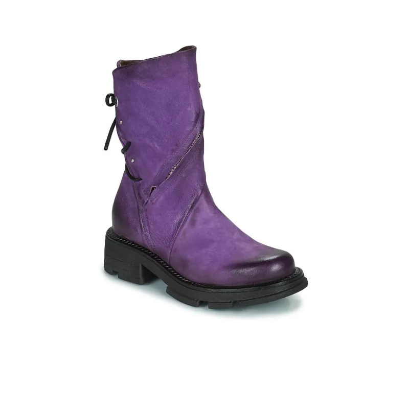 AirStep Ankle Boots Women's Purple-7