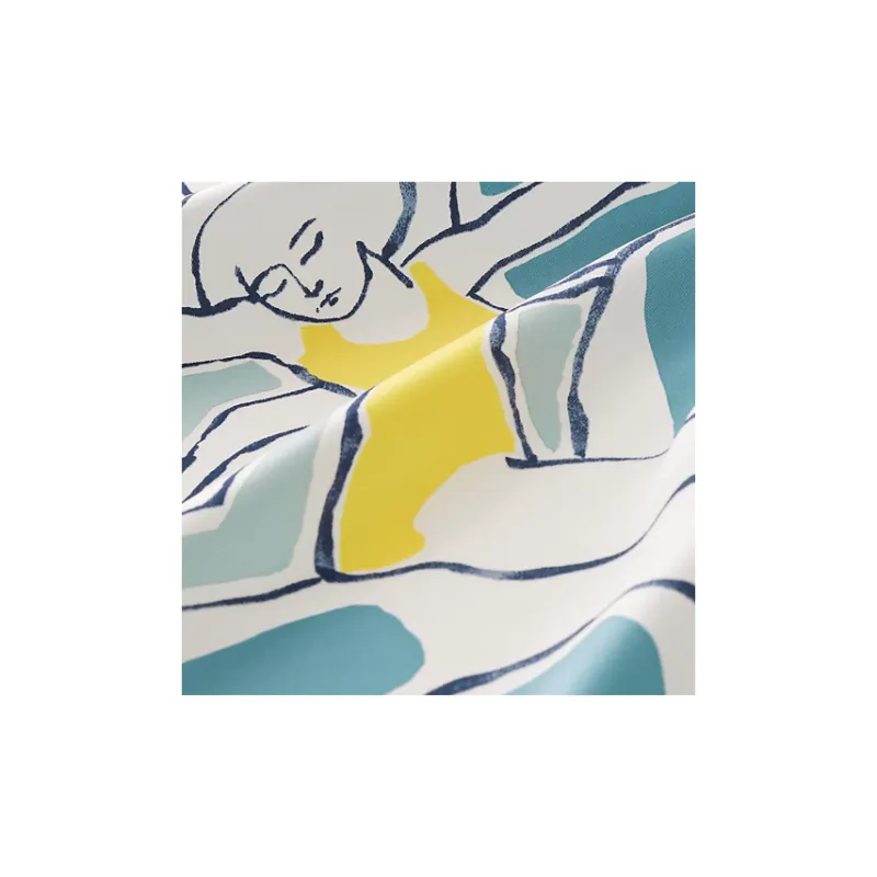 HERMES Silk Scarves Women's Light Blue-1