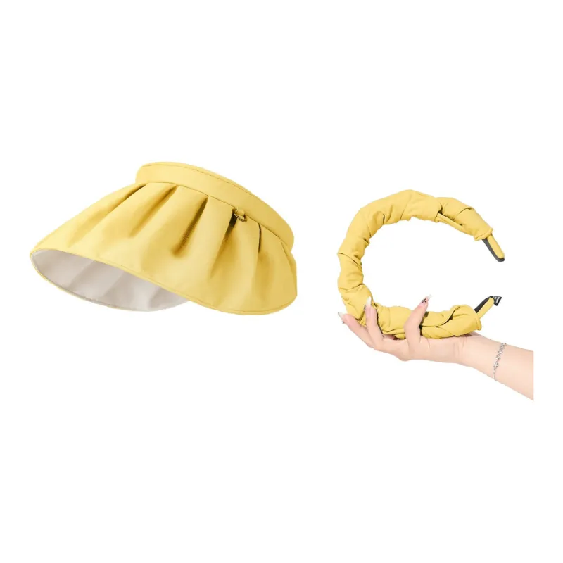 BAIJUAN Polyester Visor Cap Women's-11
