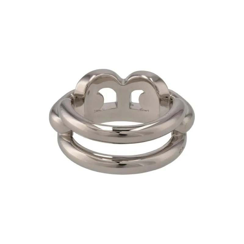 Balenciaga Brass Rings Men's Silver-1