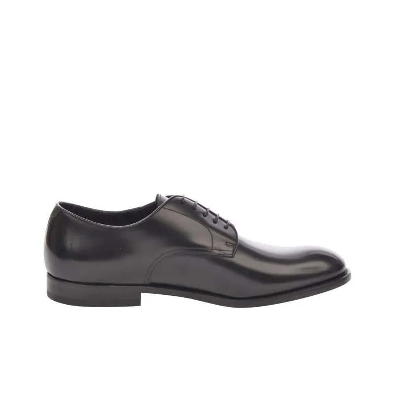 DOUCAL'S Round Toe Lace Up Oxford Shoes-1