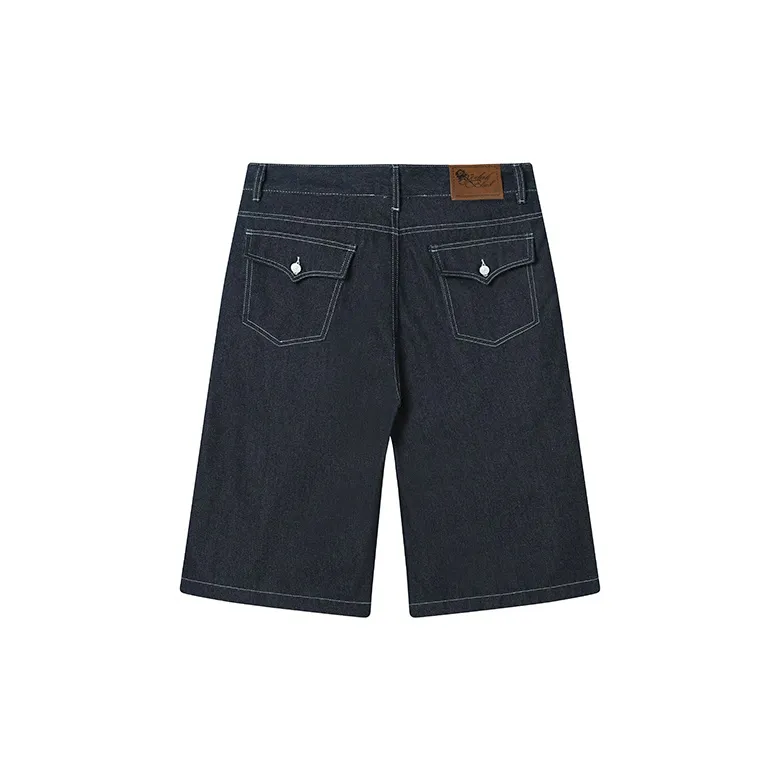 KODAKBLACK Denim Shorts Men Raw Cow Orchid - Cheap Rcj Jordan Outlet