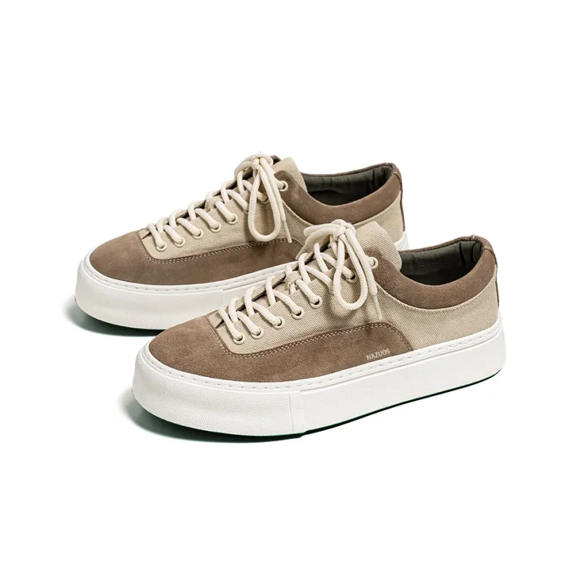Rummaden Slip Resistant, Abrasion Resistant, Breathable, Lightweight Low Top Canvas Shoes Men's-5