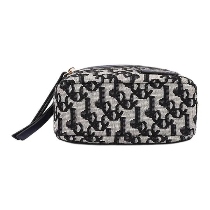 CORALDAISY Fabric Crossbody Bag, Shoulder Bag Women's Black/Royal Blue-8