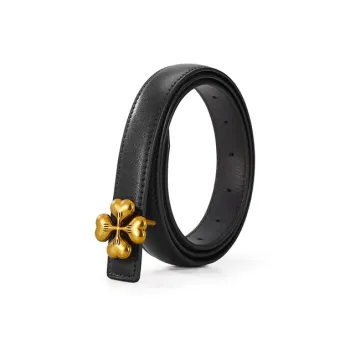 EQUIPMENTELEGANT Belt With Floral Design Versatile Decoration For Dress And Pants Waistband Leather Belts Unisex