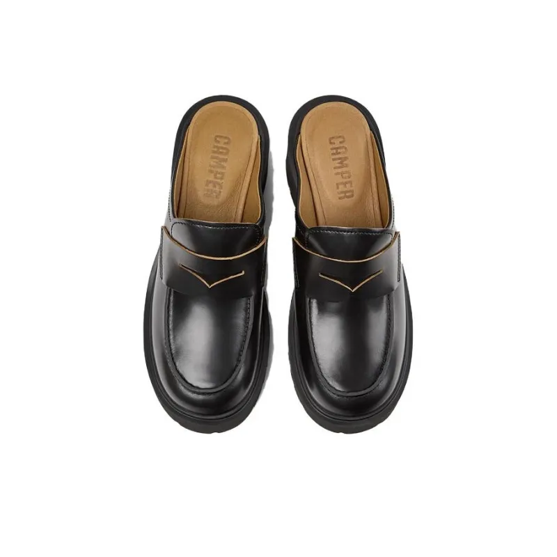 CAMPER Milah 54mm Leather Mules-3