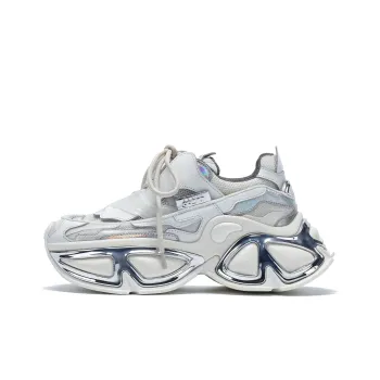 VINYVIOLA Cushioned Wear Resistant Height Increasing Low Top Chunky Sneakers Unisex