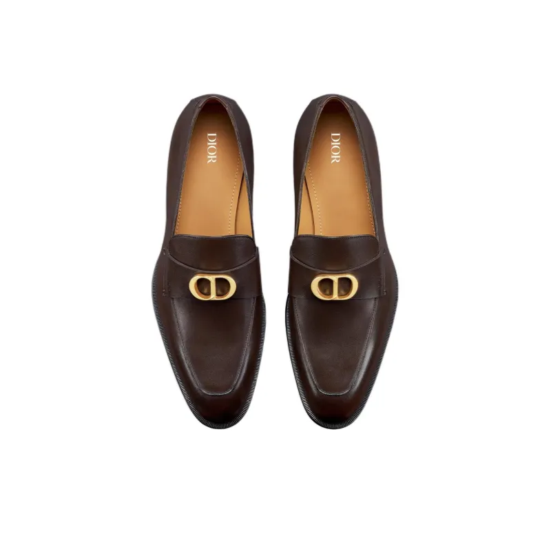 DIOR Dior Timeless Loafers Men's Dark Brown-3