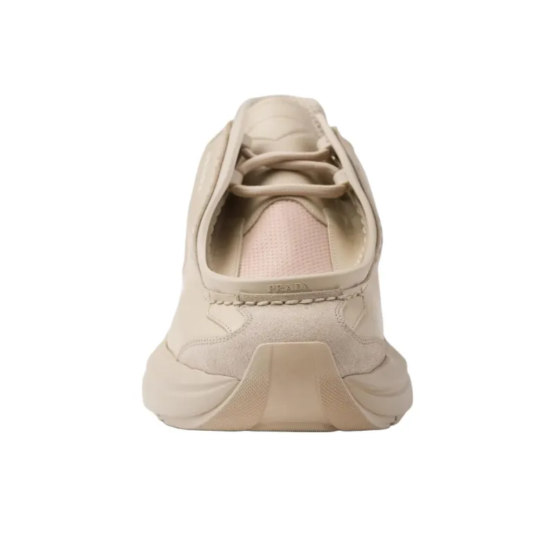 PRADA Systeme Leather Sneakers-5