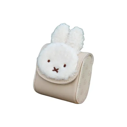 Miffy Polyester Lipstick Storage Bag Women's Ecru