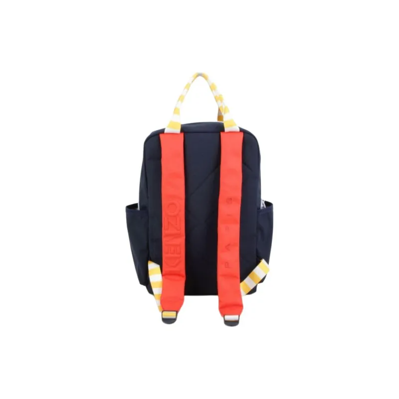 KENZO Kids Rucksack Logo-embroidered Backpack-2