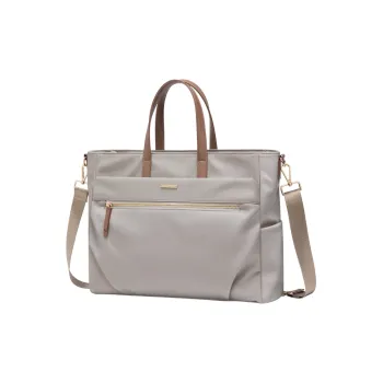 POLO Fabric Laptop Bag Large Size Women's Gray