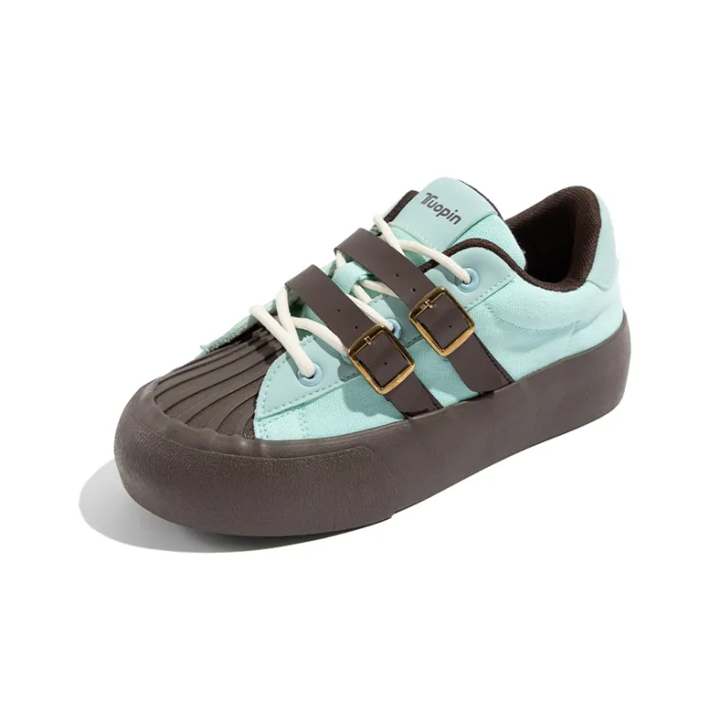 TUOPIN Anti-Slip And Wear-Resistant Height Increasing Low-Top Skateboard Shoes-6