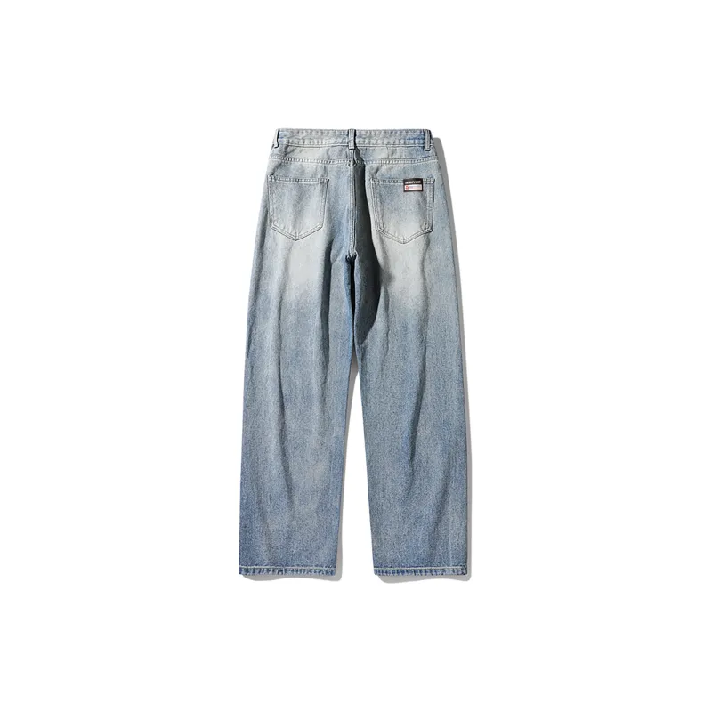 NONEVENT Jeans Unisex Vintage Blue-1