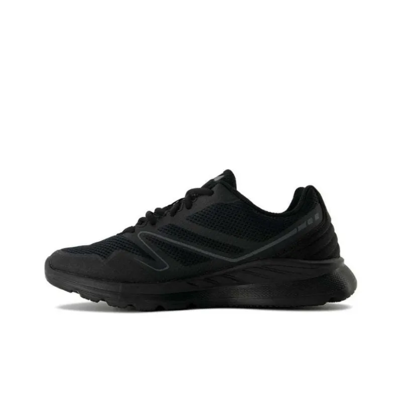 FILA Abrasion Resistant Breathable Low Top Running Shoes Men's Black-0
