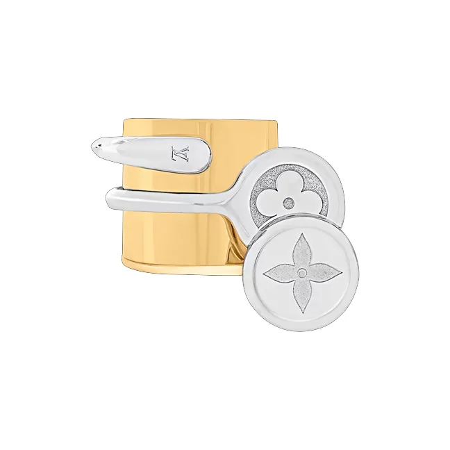 LOUIS VUITTON SYMPHONY Rings Women's Gold/Silver-0