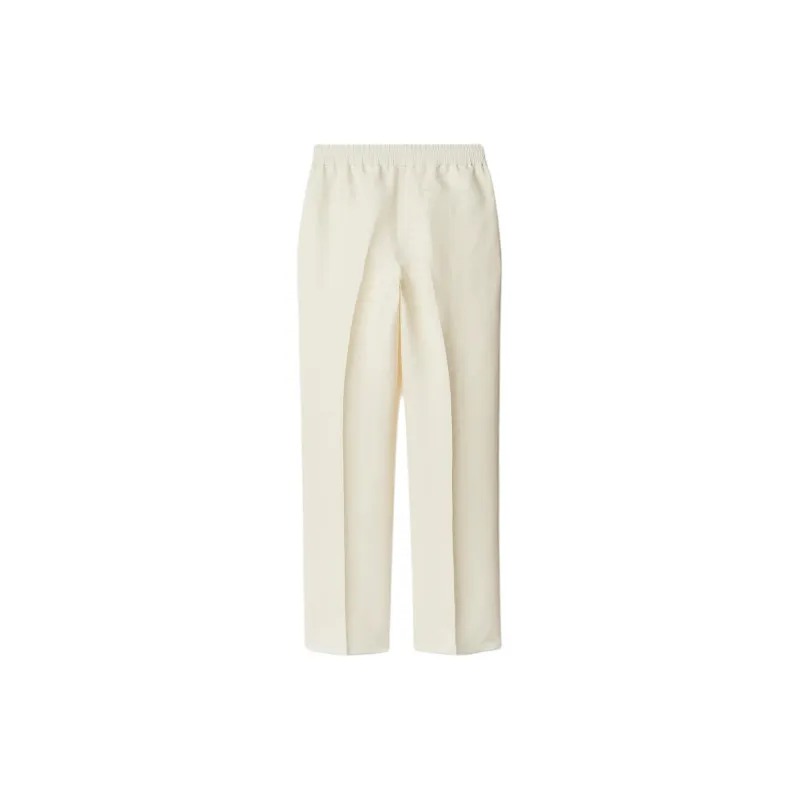 Burberry Tapered Canvas Trousers-1