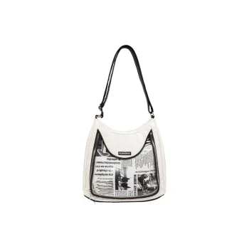 Kenghua Village PU Shoulder Bag Regular Women's White