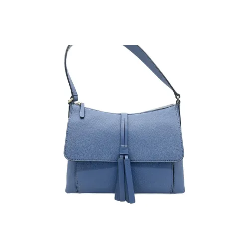 Kate Spade Leather Handbag Women's Constellation Blue