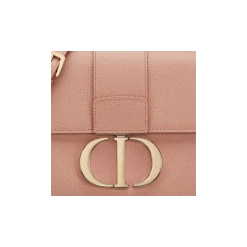 DIOR 30 Montaigne Grained Calfskin Monsta Bag Shoulder Bag Crossbody Bag Regular Women's Nude Pink-5