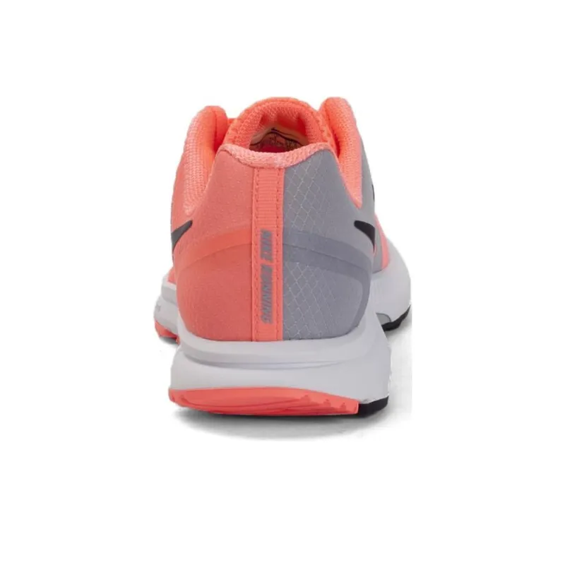 Nike Zoom Span 1 Cushioning Wear Resistant Low Top Running Shoes Women's Pink White-4
