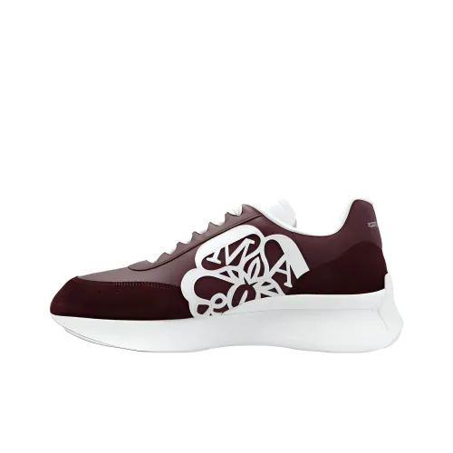 Alexander McQueen Sprint Runner Leather Sneakers