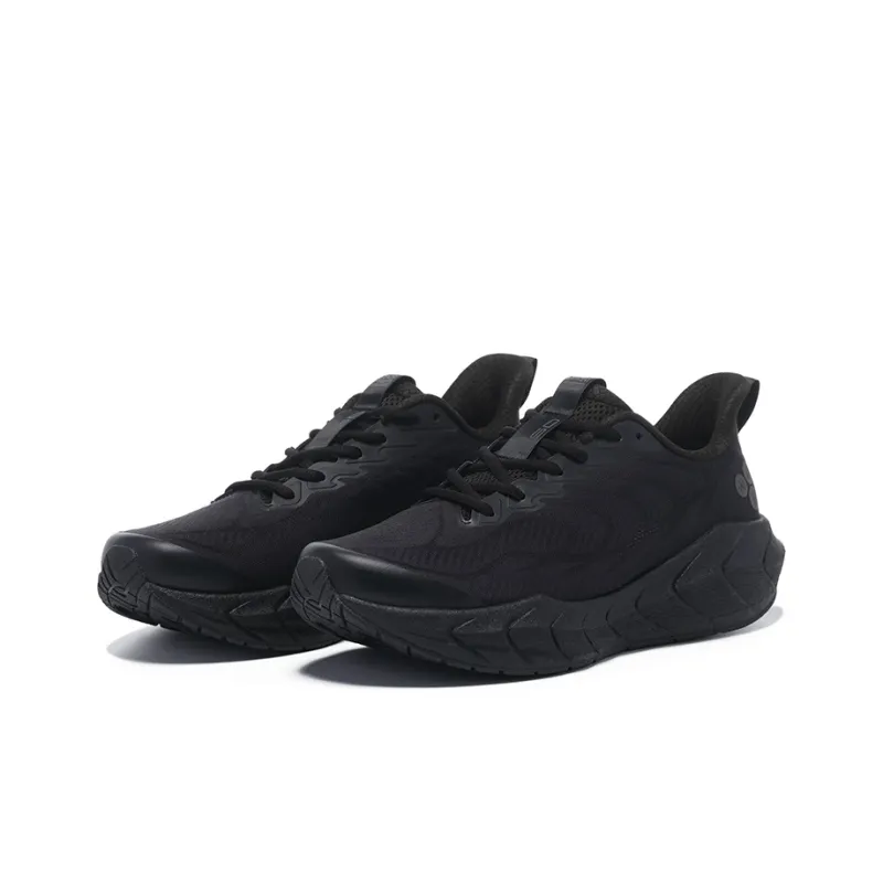BMAI Expeditioner 5.0 Mid Top Aliphatic T PU Supercritical Foam Sprint Running Shoes Men's Black Horses-2