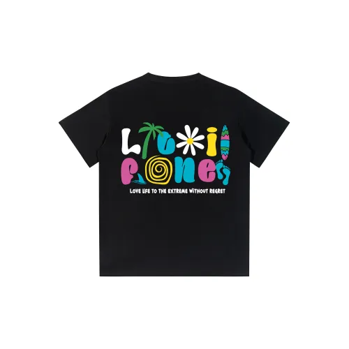 LTIFONE T-Shirts Unisex Active Black