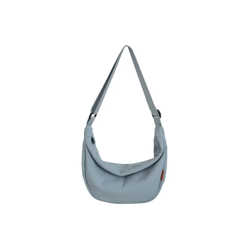 BALANG Nylon Shoulder Bag Unisex Black/Gray/White/Red/Army Green/Dark Blue/Light Blue/Chestnut/Orange-16